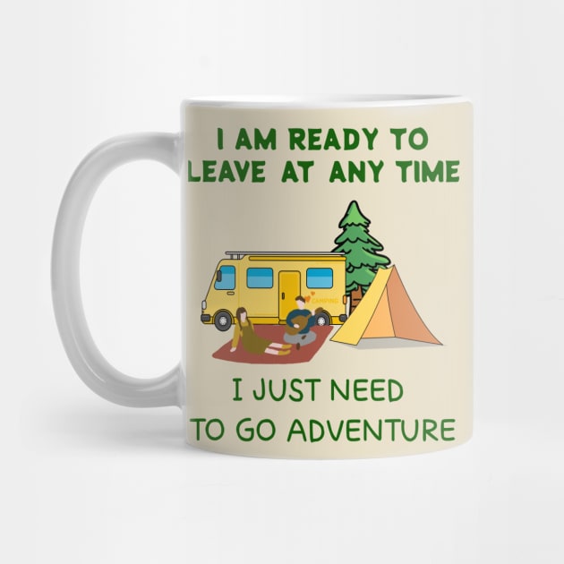 I AM READY TO LEAVE AT ANY TIME,I JUST NEED  TO GO ADVENTURE by zzzozzo